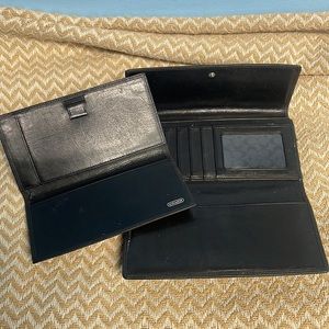 Coach Wallet & Checkbook Cover